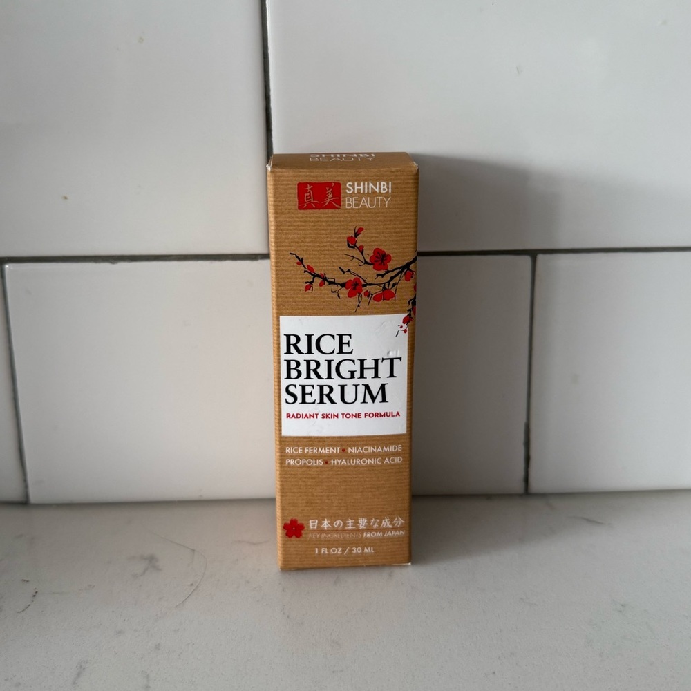 Shinbi Beauty Rice Bright‎ Serum 1oz NWB | Clean, Vegan, Brightening Skincare - Picture 8 of 13
